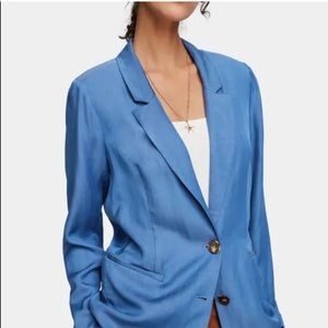 Scotch & Soda Satin Effect blazer
